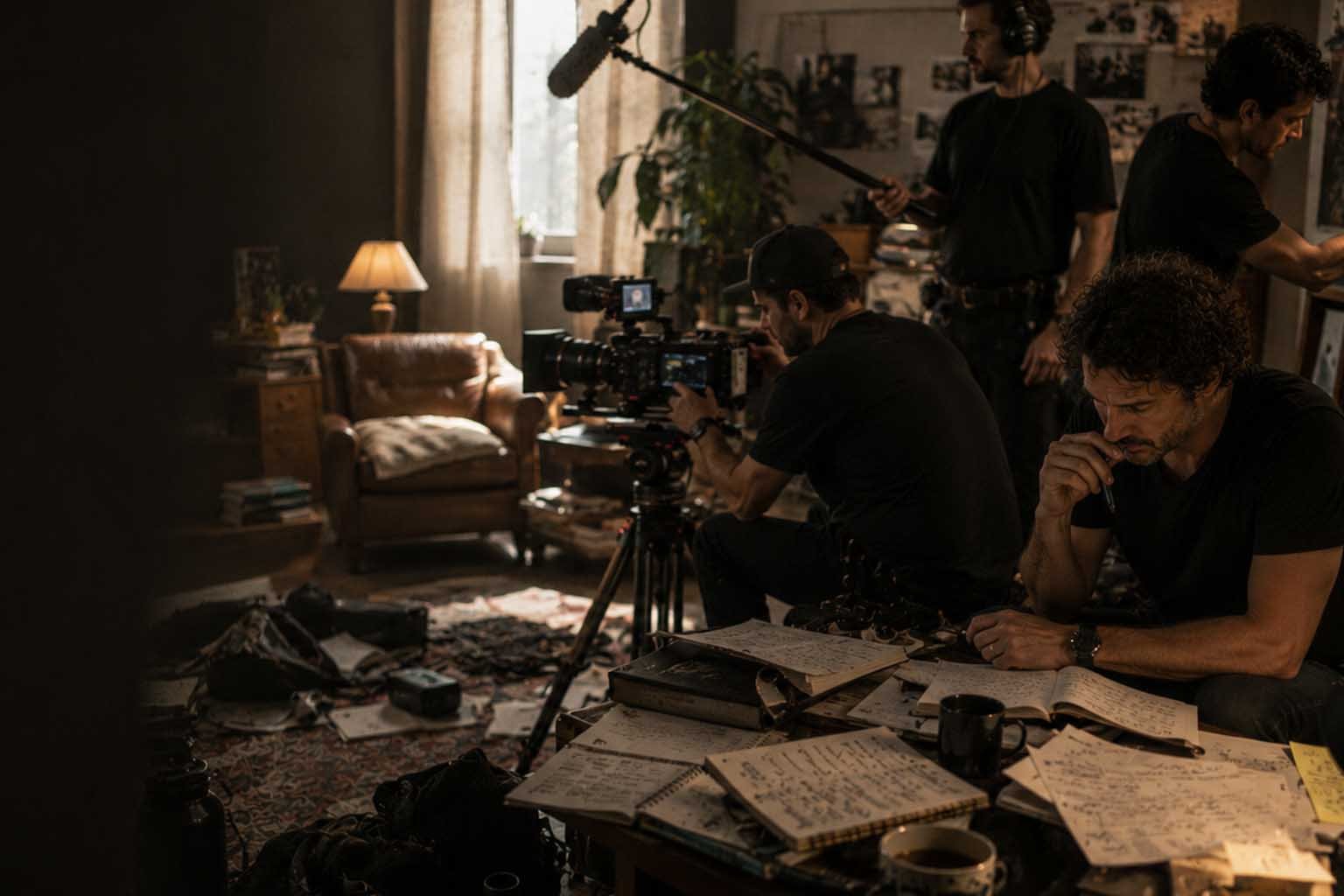Preparação de entrevista documental