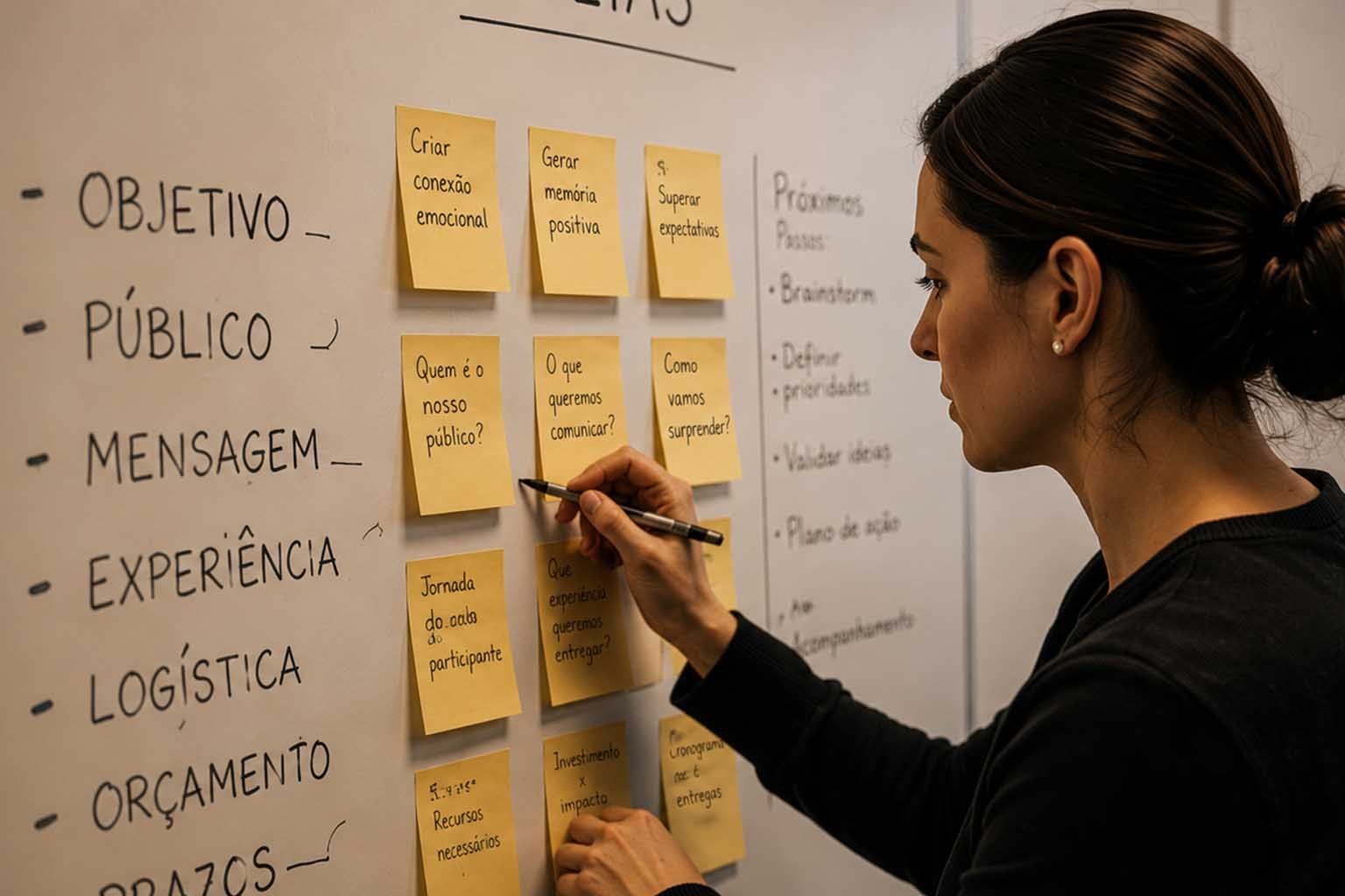Cronograma de produção sendo revisado
