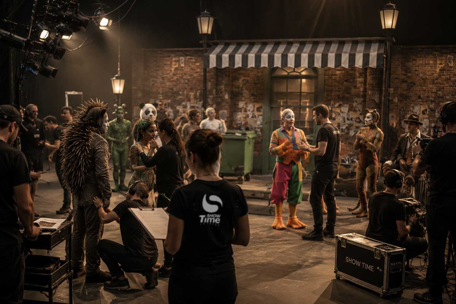 Bastidores da produção